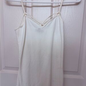 Express White Camisole with Spaghetti Straps